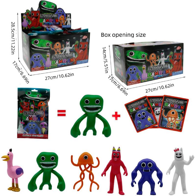 

Сад Банбана Фигурка Игрушка Блайнд Бокс Коллекционный Дисплей Мультяшная Модель Кукла