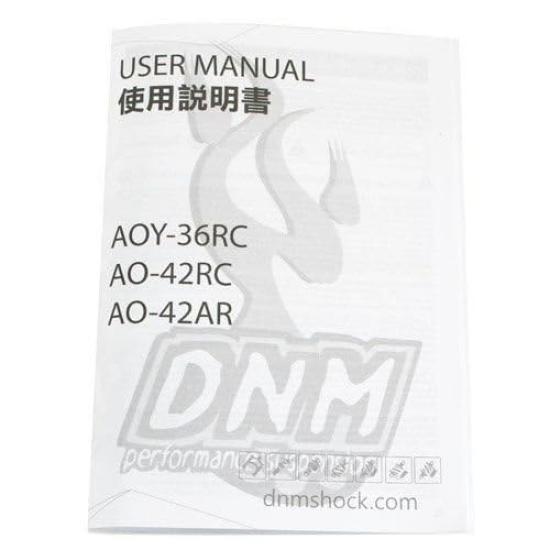 DNM Mountain Bike Air Rear Shock With Lockout 190x50mm AOY-36RC 4-system #ST1429