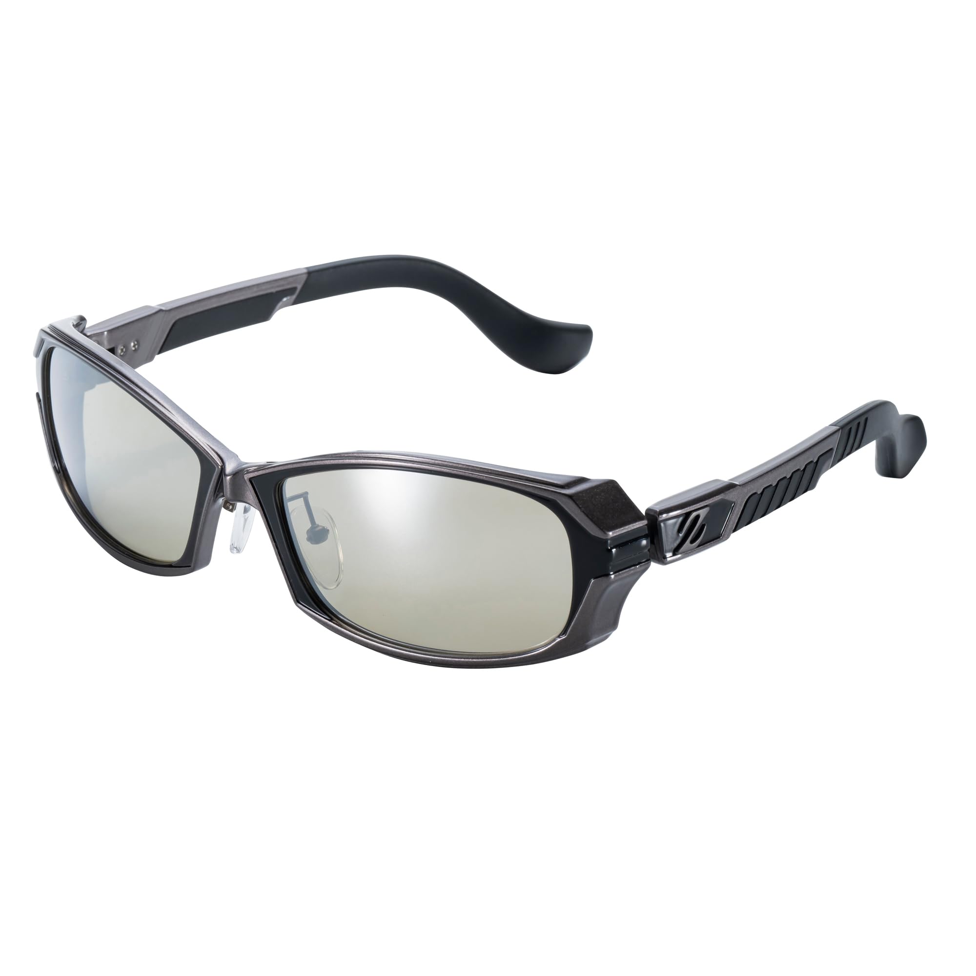 

Zeque Polarized Sunglasses DD Gunmetal TRUEVIEW SILVER MIRROR F-2163 SPORTS/