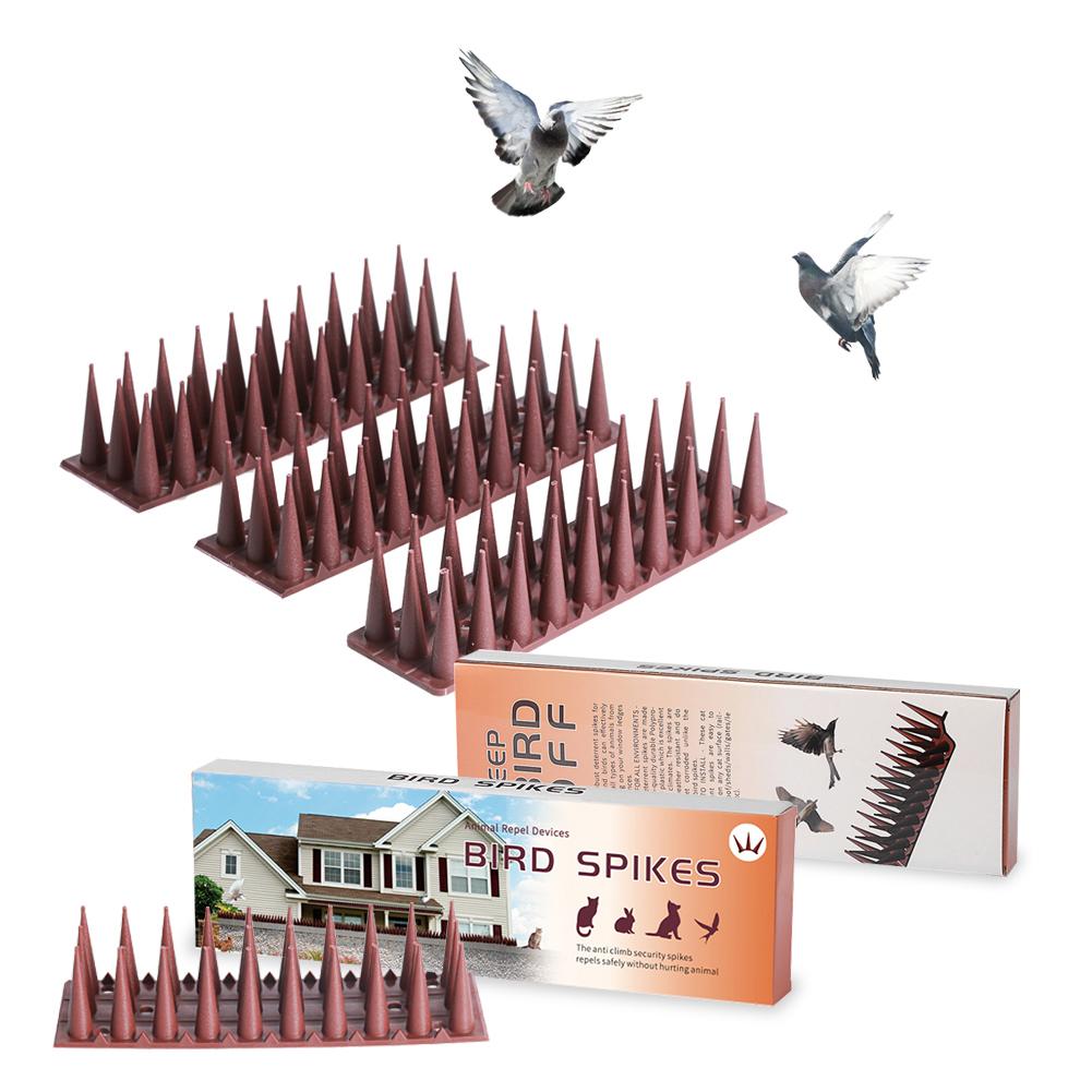 Taubenspikes 24er-Pack Vogelabwehrspikes Vogelabwehrspikes für kleine Vögel Tauben Waschbären Katzen
