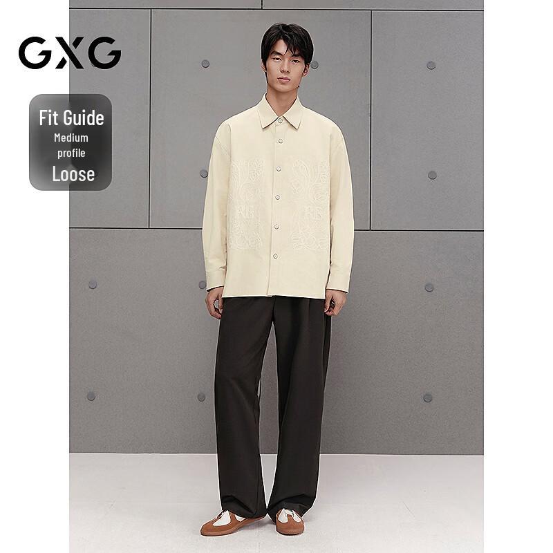 GXG Men's Embroidered Casual Shirt