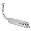 40MM 49 to 80  Motorcycle Exhaust Pipe Anodized   Fit for 26in 28in Electric   Motorbike