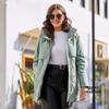 EastRogue New Women's Jacket Spring 2022 High-Quality Mid-Length  Women Coat Stitching Hooded Design Windproof Casual Parkas 8226