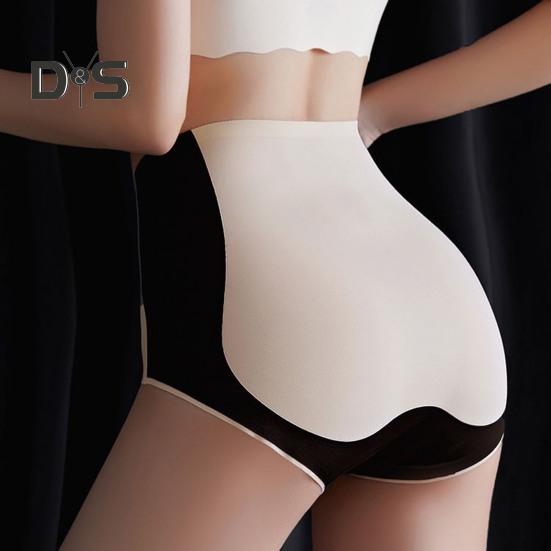 Women Underpants High Waist Tummy Control Seamless Compression But Lift Slimming Great Elasticity Color Matching Anti-septic Lady Briefs Panties