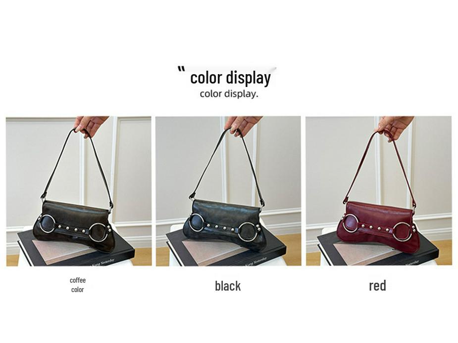 Autumn 2025 Korean Fashion Women's Versatile Underarm Shoulder Bag - Trendy Hand-held Small Square Bag