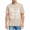 fashion tshirt New Arrived Unisex Oneck tshirt Casual Beach Hair Dont Care Star Sun Classic Unisex Tshirt Minimalist teeshirt