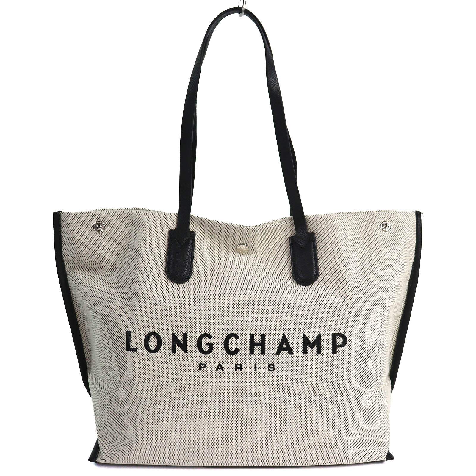 

Отличная сумка-тоут Longchamp ROSEAU ESSENTIA из канваса и кожи, для покупок, б/у