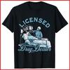 Licensed Drug Dealer Funny Nurse Doctor Humor Black Cotton T-Shirt Unisex T-Shirt