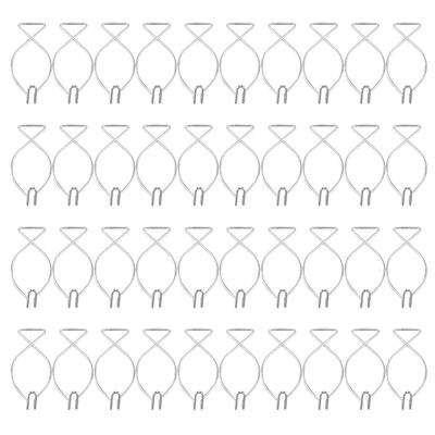 40Pcs Galvanized Steel Ceiling Hook 5.8 X 3 X 1.7cm Ceiling Tile Hooks  Office