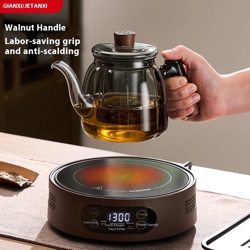 Gianxi Glass Teapot Type Teapot For Tea Making Home Stove High Temperature Resistant Glass Teapot Tea Brewing Kettle