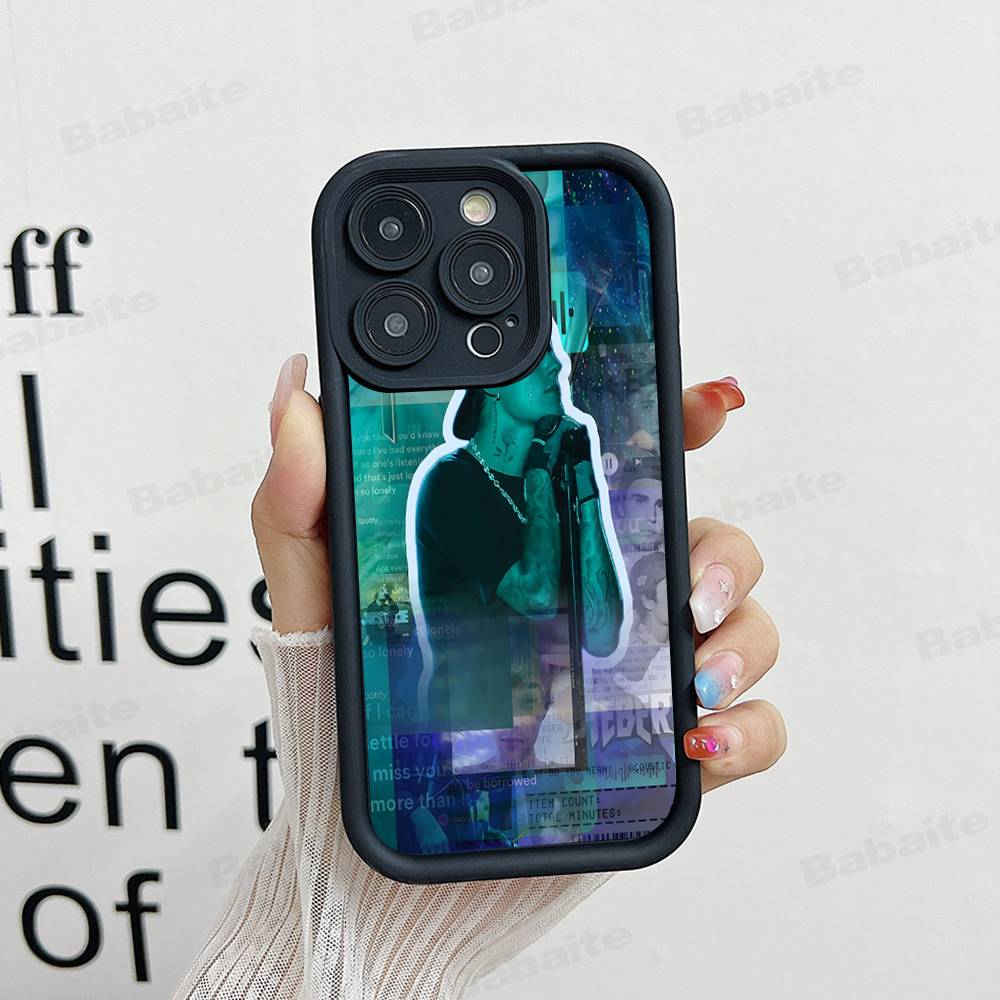 Sänger Justin B-Bieber Handyhülle Für iPhone 17 16 15 14 13 12 11 Pro Max Anti-Drop Weiche Hülle