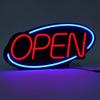 60x30cm Wall Sign "Open" Wall-Mounted Bar Light Sign, Modern Neon Sign,30W Adjustable Brightness 10-100%, Dimmable LED Open Sign