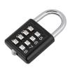 8 Digit Combination Code Padlock Security Password Lock for Travel Suitcase Luggage
