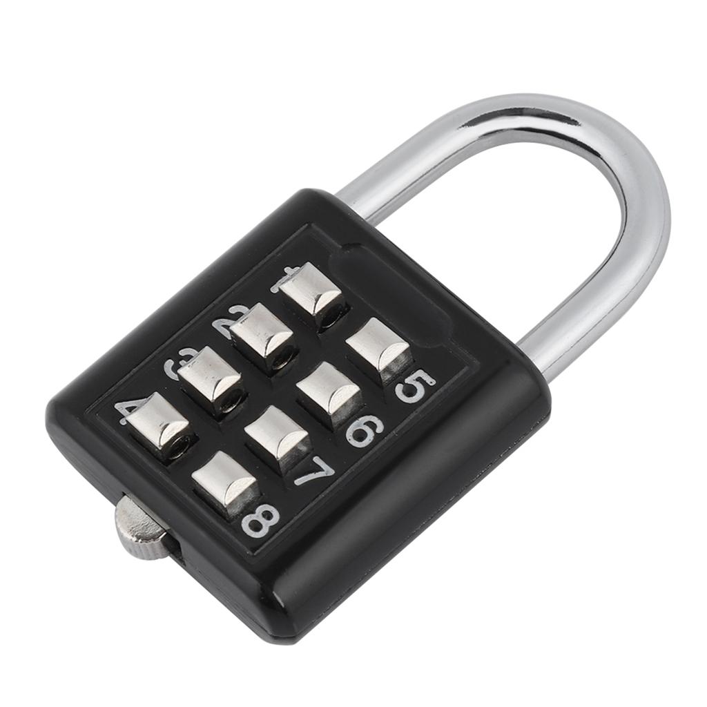 8 Digit Combination Code Padlock Security Password Lock for Travel Suitcase Luggage