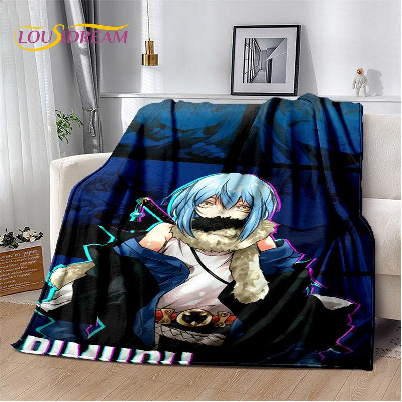 I Got Reincarnated As A Slime Anime Soft Plush Blanket,Flannel Blanket Throw Blanket for Living Room Bedroom Bed Sofa Picnic Kid