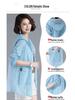 Plus Size Women's Mid-Length UV Protection Summer Coat (80-200 jin)