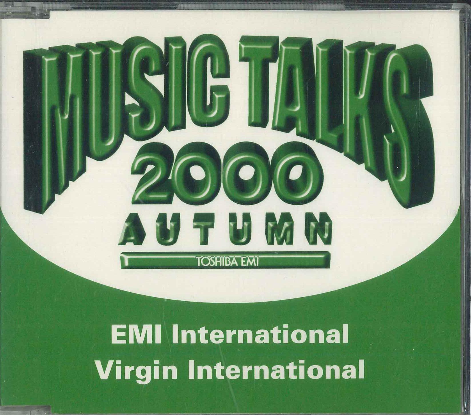 

CD VARIOUS Music Talks 2000 Autumn Emi Interna PCD2353 EMI 2000 Japan Rock Used