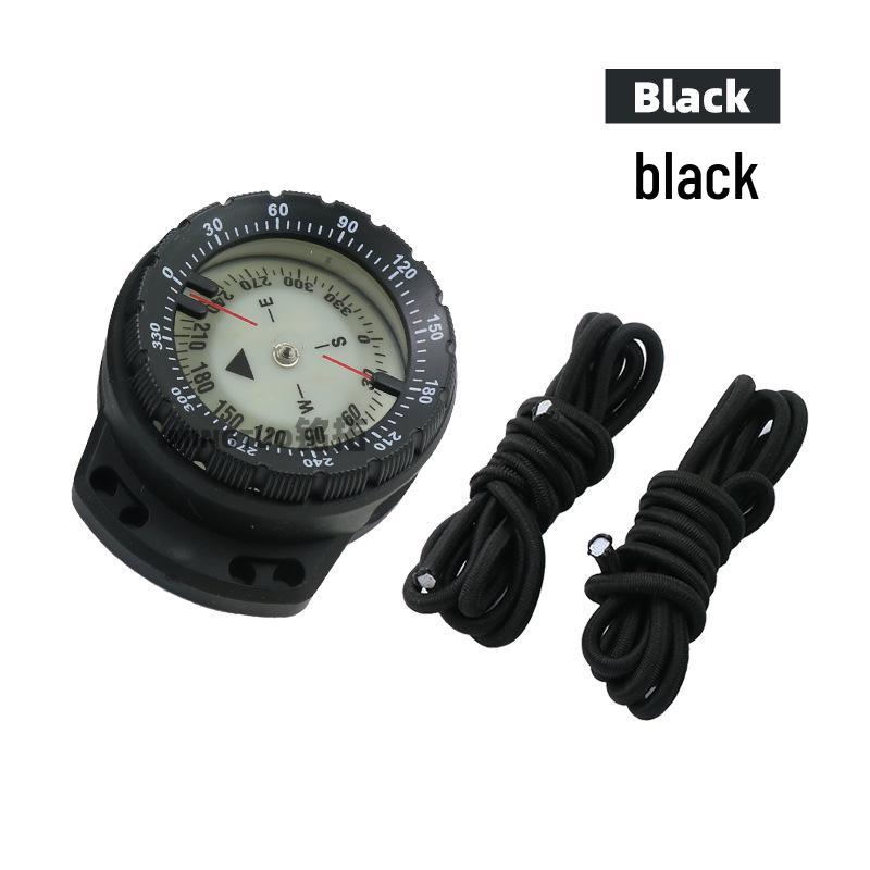 Elastic Cord Diving Compass Watch with Strong Magnetism & Luminous Features, 50m Water-Resistant & In Stock 60