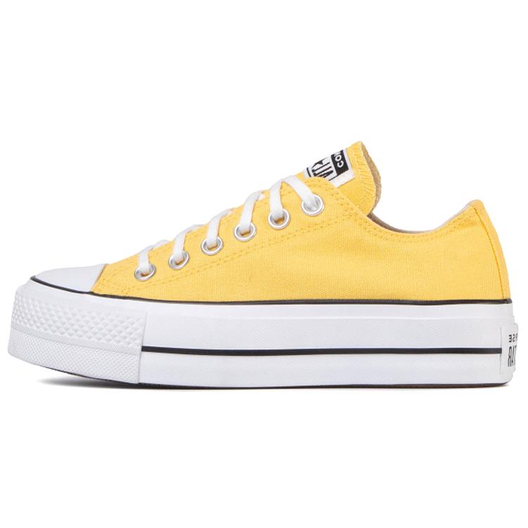 

Converse Chuck Taylor All Star Lift Ox Yellow White Women s 568627C 40