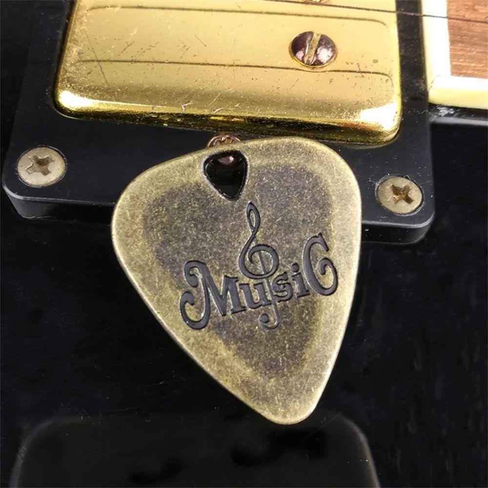 Zinc Zinc Zinc Alloy Guitar Parts and Accessories Guitar Pick Metal Guitar Pick Zinc Zinc Zinc Alloy Pick Plectrum