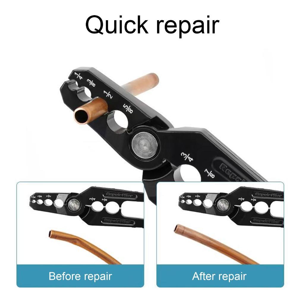 6 Hole Copper Tube Rounder Manual Operation Tube Rounder Tool Pipe Repair Pliers For Pipe Repair