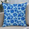 Pattern Paisley Patterned Cushion Cover Cushion Covers Natural Linen Breathable Sofa Bedroom Decor Pillowcase