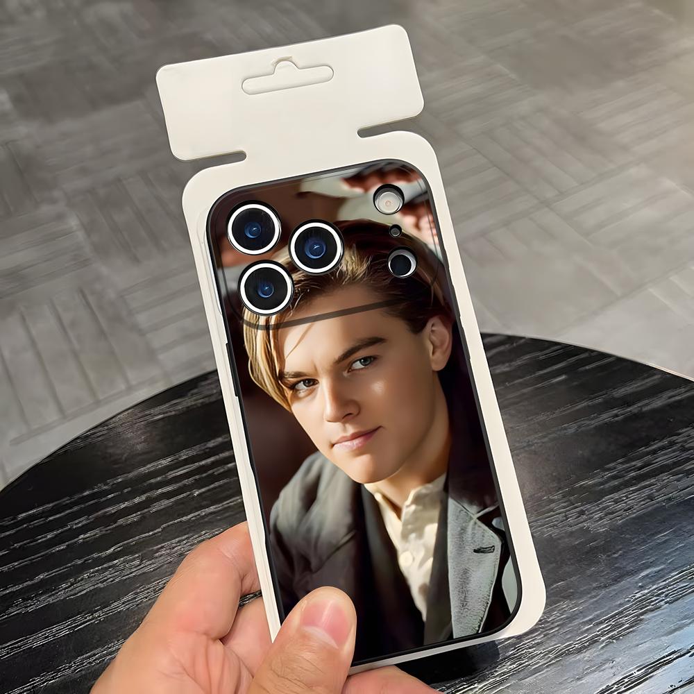H-handsome L-Leonardo Phone Case For IPhone 17 Air 16 E Pro Max 15 14 13 Mini 12 Pro 11 Max Plus Black Soft Shell