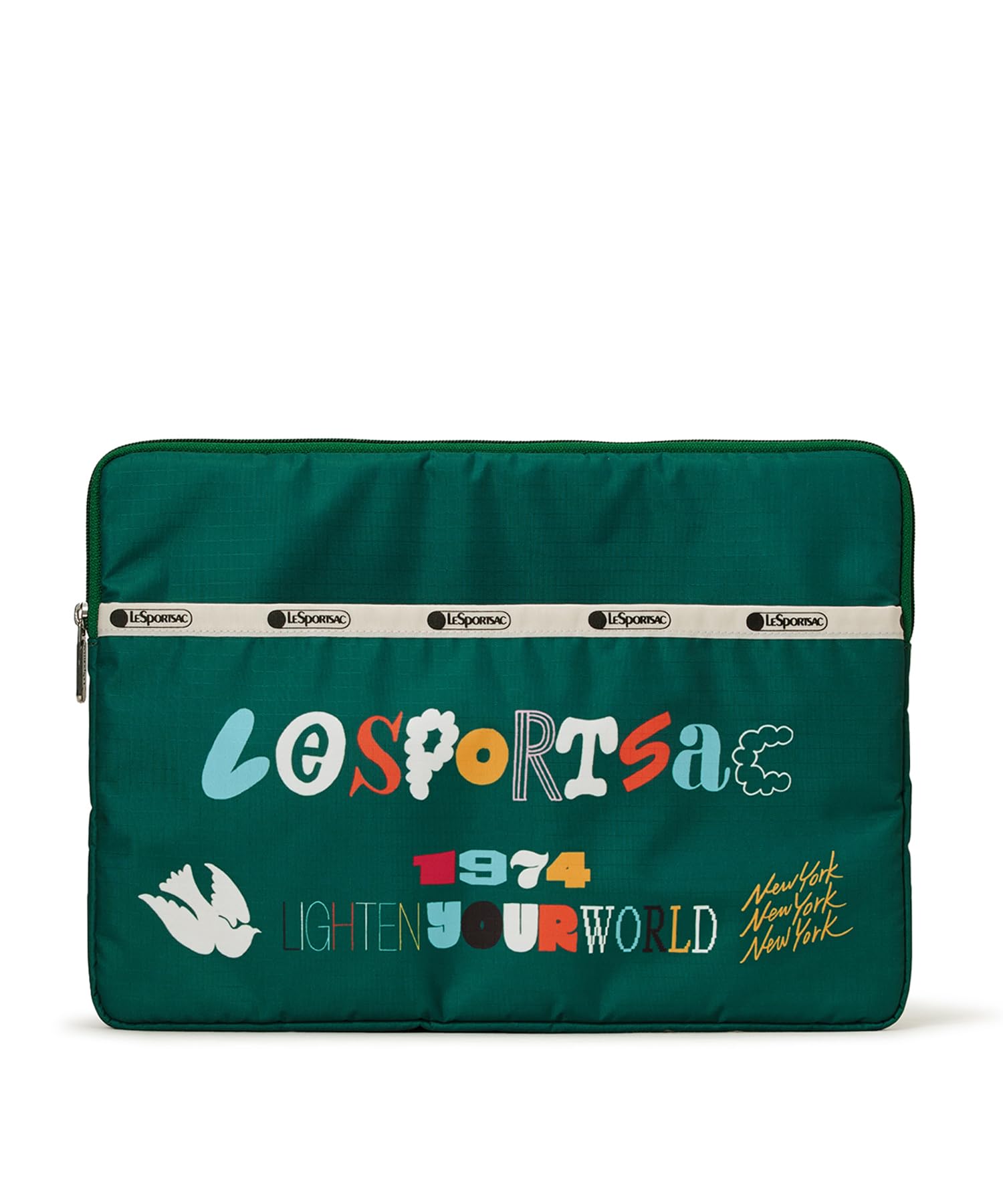 [LeSportsac][Official] 13-inch Laptop Case4356LSS Typography PC Case[LeSportsac×SHOGO SEKINE]