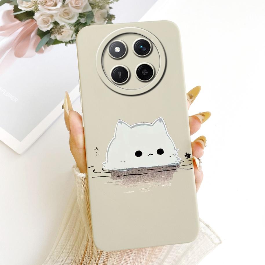 Case For Honor Magic 7 Lite Magic7 Lite 5G Phone Cases Cute Cartoon Painted Matte Silicone Soft Cover For Honor X9c Smart Fundas
