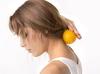 sensory ball 6.6 cm - yellow
