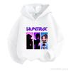 Daily Basic Essential  Hoodie Kids Spring Fall Anime Long Sleeve Hooded Pullover Simple Casual Streetwear Clothes