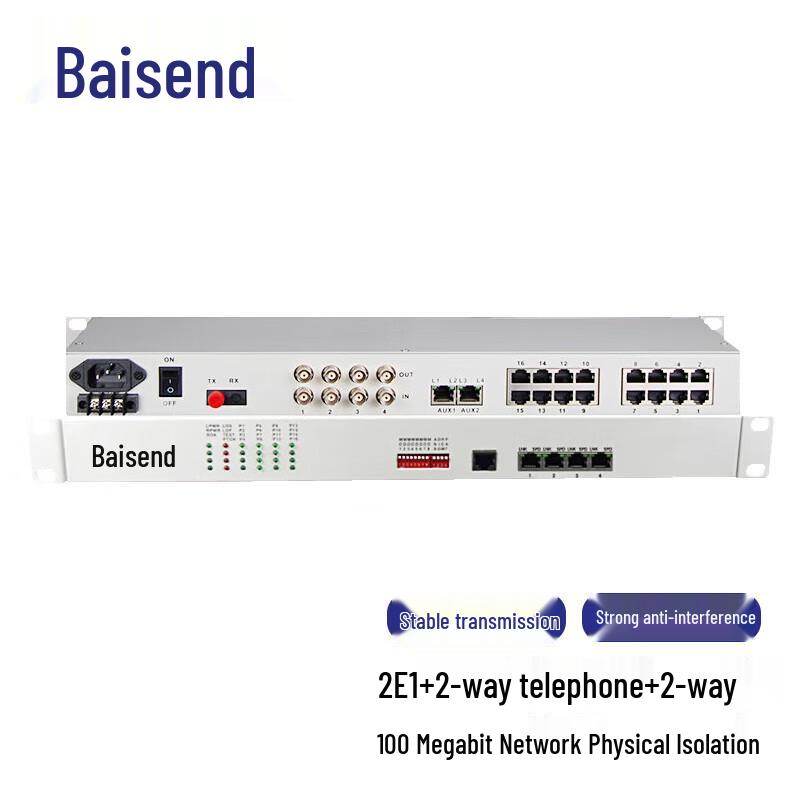 Bosontek Multi-service Fiber Optic Transceiver