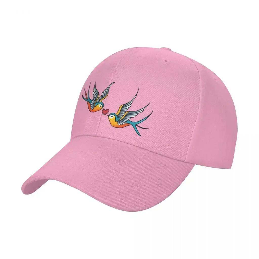 American Traditional Swallows Baseball Cap Derby Hat Unique Hats Hat Men Golf Men Women's