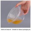 ZISIZ Disposable Plastic Bowl