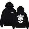Lustiger Film Die Goonies Sag niemals stirb Doppelseitiger Druck Hoodie Unisex Skelett Grafik Sweatshirt Männer Frauen Übergroße Hoodies