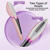 3 Customizable Speeds Hair Removal Device 2-in-1 Design Dermaplane Razor  Women's Hair Removal