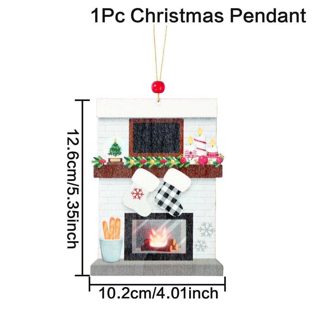 Christmas Pendant DIY Personal Family Christmas Decorations For Home 2025 Navidad Christmas Tree Hanging Ornament New Year 2025