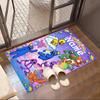 Custom Name Personalized Game Rainbow Friends Print Carpet, Versatile Home Decor Rug, for Playroom, Apartment, Balcony, Entryway, Hallway Gift