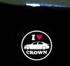 Car Door Courtesy Logo 18 Series 200 Series Crown 200 Series 210 Series Toyota Door Welcome Courtesy LED Laser Toyota Universal Logo LED Logo Toyota