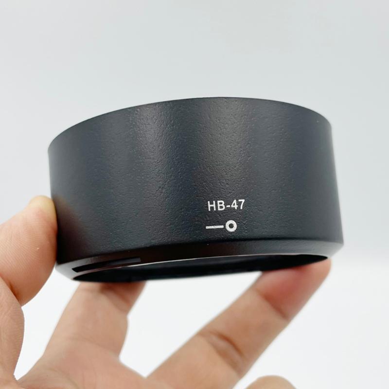 HB47 Glossed Lens Hood Sunshade Replacement for 50mm f/1.4G 1.8G Lens Guard Protections Smoothed Finish