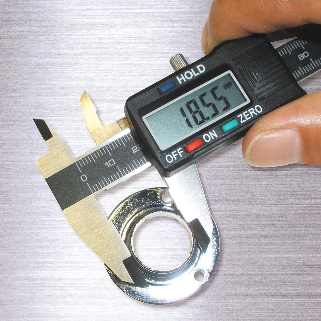 SK11 Messwerkzeug Digitaler Messschieber Maximale Messung 100 mm Mit Nullsetzfunktion Aufbewahrungskoffer inklusive Tiefe x Höhe 18 x Breite (SK11) SDV-100