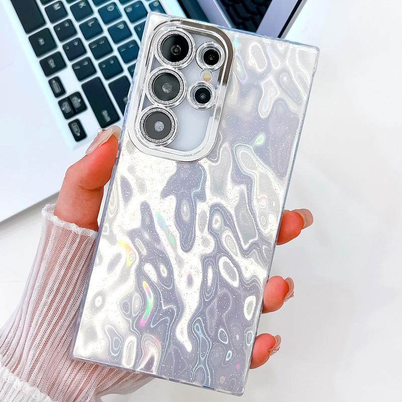 Objektivfolie Blitzpulver Samsung S25 Ultra Handyhülle Zinnfolienmuster A16 Knitter A36 Ringhalterung 54 Geeignet