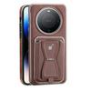 Card Bag Bracket Suitable for Huawei Mate70pro Mobile Phone Case Business M60 Full Package Anti-fall Magnetic Absorption M60por Leather Case