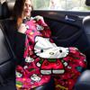 1pc Playful Hello Kitty Adventure Blanket Home Decorative Throw Gift for Family and Friend, Living Room, Travel, Camping, Car Blankets, Beach, Office