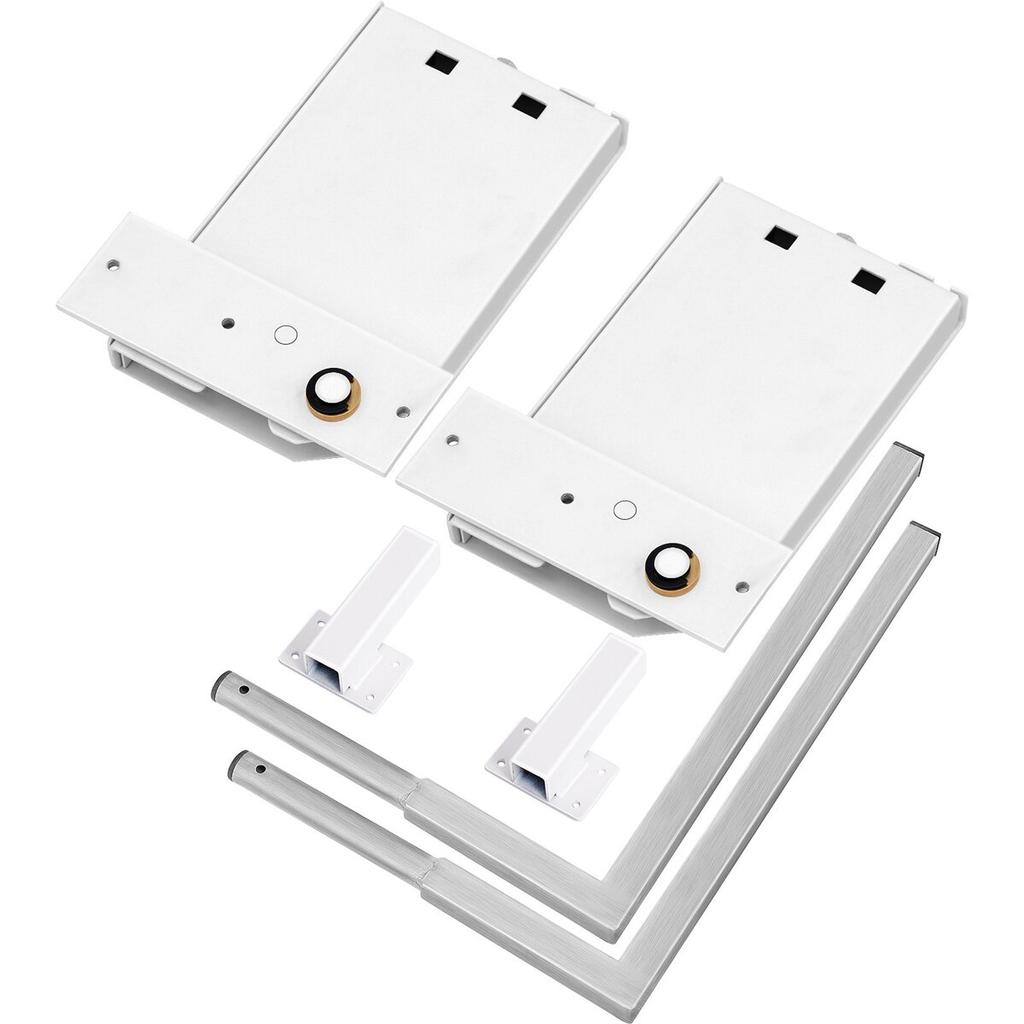 Murphy Mounting Wall Springs Mechanism Heavy Duty Support Hardware DIY Kit for Queen Twin Size Bed (Horizontal), White