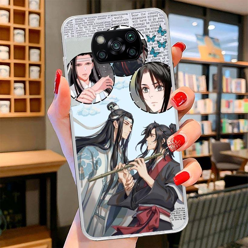 Anime Mo Dao Zu Shi Cover Phone Case For Xiaomi Poco F7 Ultra X7 X6 X5 Pro M7 Redmi 15C 15 13C 13 12C 12 10C 10 9A 9C 9T 9 Shell