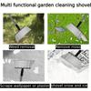 Garden Cleaning Shovel-multifunctional Rake, Lawn Edge Rake, Gardening Lawn Mower, Outdoor Weeding, Snow Removal, Moss Removal, Sidewalk Cleaning