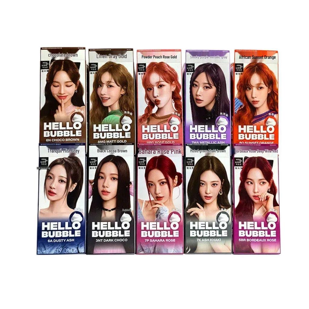 Miseenscene Korea Color Bubble Hair Dye - Girl Group Style
