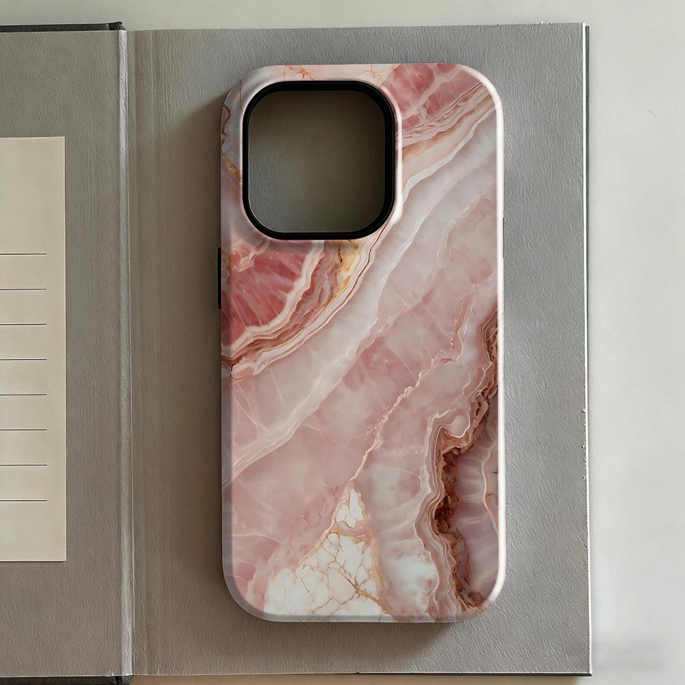 

Clmj Art Marble Phone Case For Samsung Galaxy A56 A36 A26 S26 S25 S24 S23 S20FE Ultra Plus 4G 5G Luxury Double-layer Back Cover Samsung A16