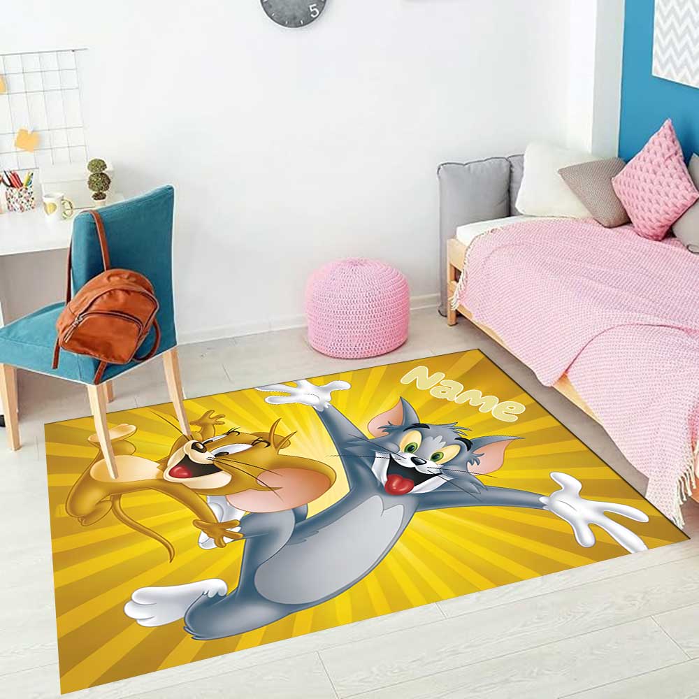 Warner Bros. Funktioniert (19) Personalisieren Sie Ihren Namens-Teppich, Ihr Bürostuhl-Kissen, Ihr Geschenk für Schlafzimmer und Wohnzimmer zu Hause.
